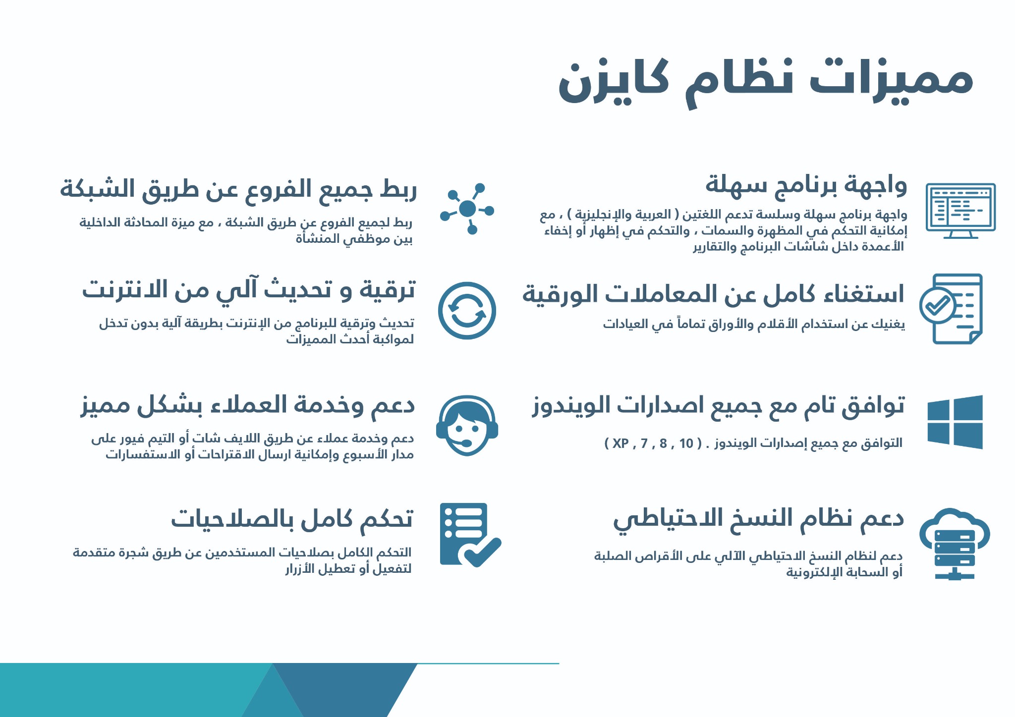 مميزات أنظمة كايزن