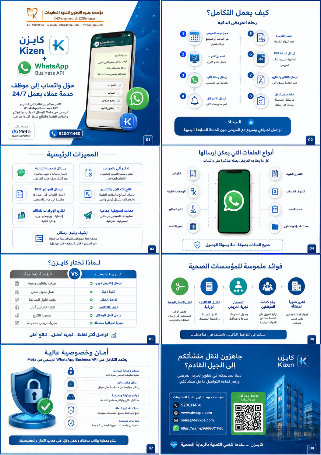 دليل مزايا ربط كايزن مع واتساب
